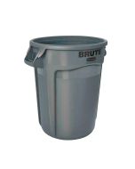 Rubbermaid - Ronde Brute container - 121,1 liter, Grijs