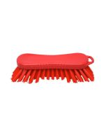 HCS - Werkborstel - 210x70 mm - hard uitstaande vezel, Rood