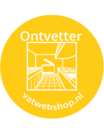 Kunststof sticker Ontvetter t.b.v. sprayflacon