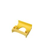 HCS - Steelklem - groot - Ø 28-38 mm, Geel