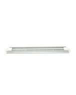 HCS - Aluminium ophangrail - 300 mm, Wit