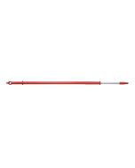 HCS - Telescoopsteel waterdoorlaat - 1750/3000x32 mm, Rood