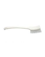 HCS - Afwasborstel - lange steel - 410x45 mm-medium, Wit