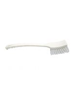 HCS - Afwasborstel - lange steel - 410x45 mm - zacht, Wit