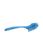HCS - Afwasborstel - gespleten vezel - 255x28mm zacht, Blauw