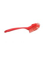 HCS - Afwasborstel - gespleten vezel - 255x28mm zacht, Rood
