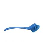 HCS - Afwasborstel - gespleten vezel - 225x35mm zacht, Blauw