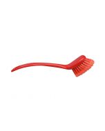 HCS - Afwasborstel - gespleten vezel - 225x35mm zacht, Rood