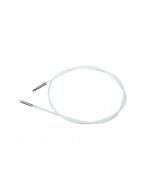 HCS - Verlengkabel - nylon - 1500 mm wit