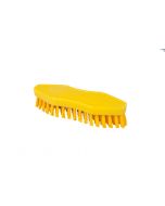 HCS - Werkborstel - 180x60 mm - hard, Geel