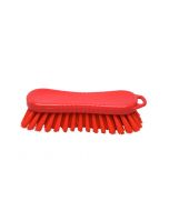 HCS - Werkborstel - 210x70 mm - hard, Rood