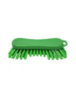 HCS - Werkborstel - 210x70 mm - hard uitstaande vezel, Groen