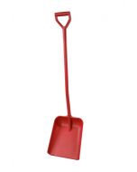HCS - Schop - 330x380x1330 mm - lange steel, Rood