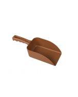 HCS - Handschep - 100x260 mm - klein - 500 gram, Bruin
