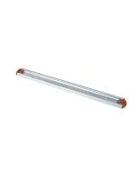 HCS - Aluminium ophangrail - 500 mm, Bruin