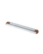 HCS - Aluminium ophangrail - 300 mm, Bruin