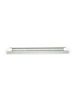 HCS - Aluminium ophangrail - 300 mm, Wit