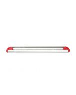 HCS - Aluminium ophangrail - 300 mm, Rood