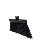 HCS - Smalle bezem - schuin - medium - 300x35 mm, Zwart