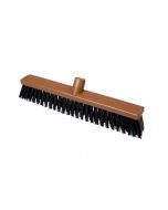 HCS - Veger - combi - 400x50 mm - hard/zacht, Bruin