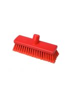 HCS - Wasborstel - gespleten vezel - 225x60 mm -zacht, Rood