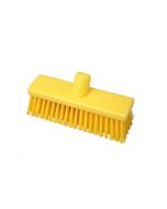HCS - Wasborstel - 225x60 mm - medium, Geel