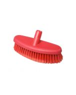 HCS - Wasborstel - gespleten vezel - 265x90 mm -zacht, Rood