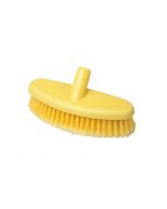 HCS - Wasborstel - gespleten vezel - 265x90 mm -zacht, Geel