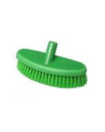 HCS - Wasborstel - waterdoorlaat - 265x90 mm - medium, Groen