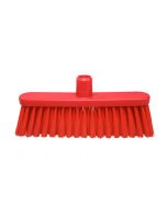 HCS - Bezem - smal - 280x48 mm - zacht, Rood