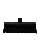 HCS - Bezem - smal - 280x48 mm - zacht, Zwart