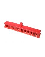 HCS - Veger - gespleten vezel - 500 x 60 mm - zacht, Rood