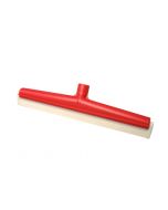 HCS - Vloertrekker vast - 400 mm - schuifcassette wit, Rood