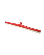 HCS - Vloertrekker vast - 700 mm -schuifcassette wit, Rood