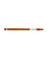 HCS - Ergonomische steel - 650x32 mm - aluminium, Bruin