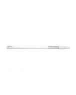 HCS - Ergonomische steel - 650x32 mm - aluminium, Wit