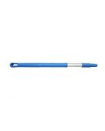 HCS - Ergonomische steel - 650x32 mm - aluminium, Blauw