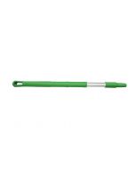 HCS - Ergonomische steel - 650x32 mm - aluminium, Groen