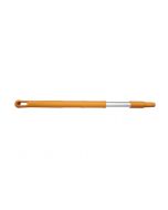 HCS - Ergonomische steel - 650 x 32 mm - aluminium, Oranje