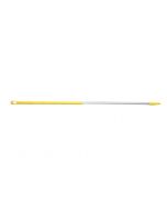 HCS - Ergonomische steel - 1300x32 mm - aluminium, Geel