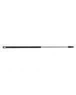 HCS - Ergonomische steel - 1300x32 mm - aluminium, Zwart