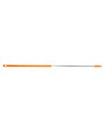 HCS - Ergonomische steel - 1300x32 mm - aluminium, Oranje