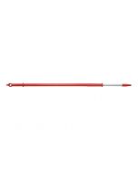 HCS - Telescoopsteel waterdoorlaat - 1750/3000x32 mm, Rood