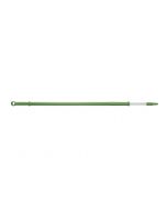 HCS - Telescoopsteel - 1250/2000x32 mm - aluminium, Groen