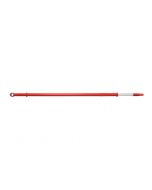 HCS - Telescoopsteel - 1750/3000x32 mm - aluminium, Rood