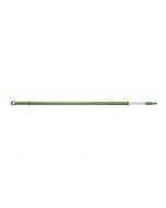 HCS - Telescoopsteel - 1750/3000x32 mm - aluminium, Groen