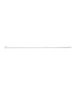 HCS - Ergonomische steel - 1300x32 mm - kunststof, Wit