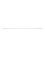 HCS - Ergonomische steel - 1500x32 mm - kunststof, Wit