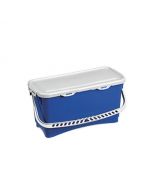 Top-Down - Emmer met handvat en deksel - 20 liter, blauw