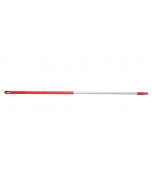 HCS - Ergonomische steel - 1500 x 32 mm - aluminium, Rood